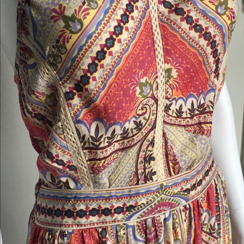 Angie Boho Maxi Print Dress - Picture 10 of 11